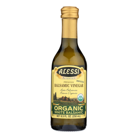 Alessi Organic Balsamic White (Pack of 6) 8.5 Fl Oz - Cozy Farm 