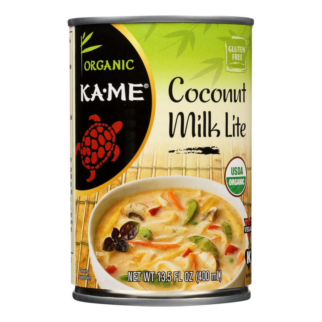 Ka-me Lite Coconut Milk (Pack of 12) 13.5 Fl Oz - Cozy Farm 