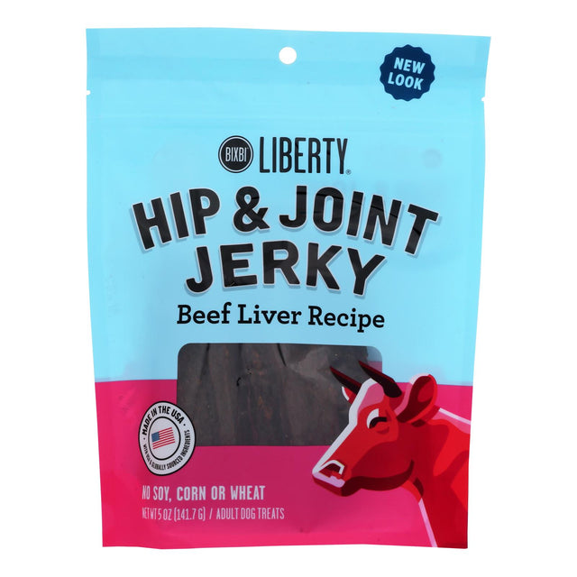 Bixbi Hip & Joint Beef Jerky Supports (6-5Oz Packs) - Cozy Farm 