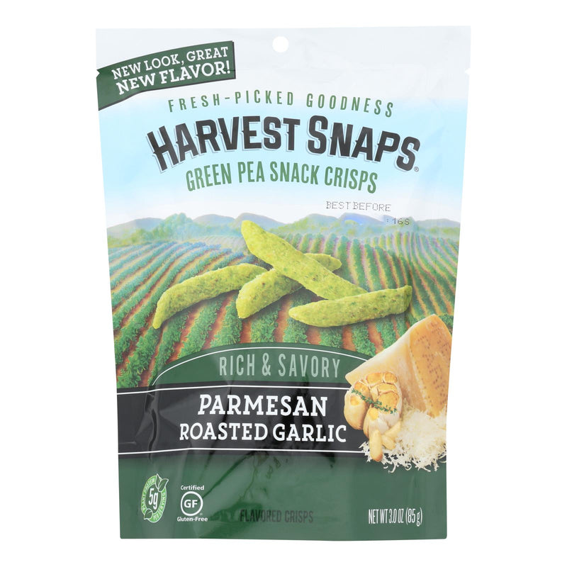 Calbee Snapea Crisp Rich & Savory Green Pea Snack Crisps - Case Of 12 - 3 Oz - Cozy Farm 