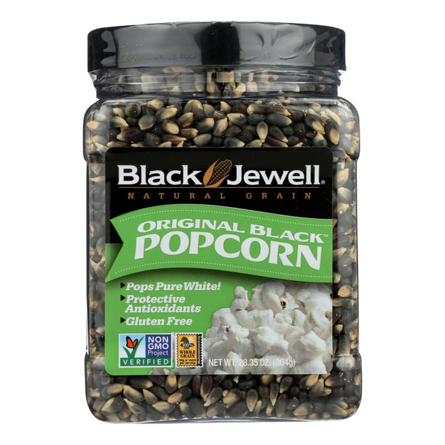 Black Jewell Popcorn (Pack of 6) - Original Black 28.35 Oz. - Cozy Farm 