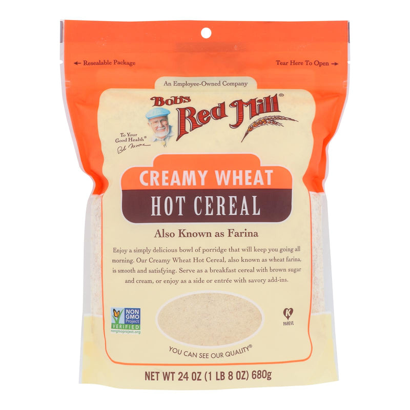 Bob's Red Mill - Cereal Creamy Wheat Farina (Pack of 4-24 oz Boxes) - Cozy Farm 