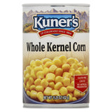 Kuner Premium Whole Kernel Corn, 15.25 Oz (Pack of 12) - Cozy Farm 