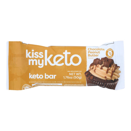 Bars  Kiss My Keto - Keto Bar Chocō Pēanut Buttĕr (Pack of 12-50 Grm Bars) - Cozy Farm 