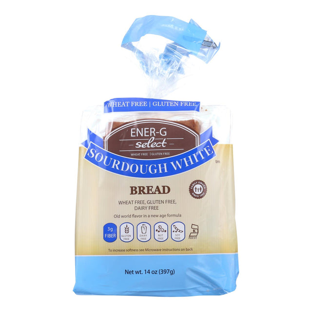 Ener-G Foods Select Sourdough White Bread, 14 Ounce, Pack of 6 - Cozy Farm 