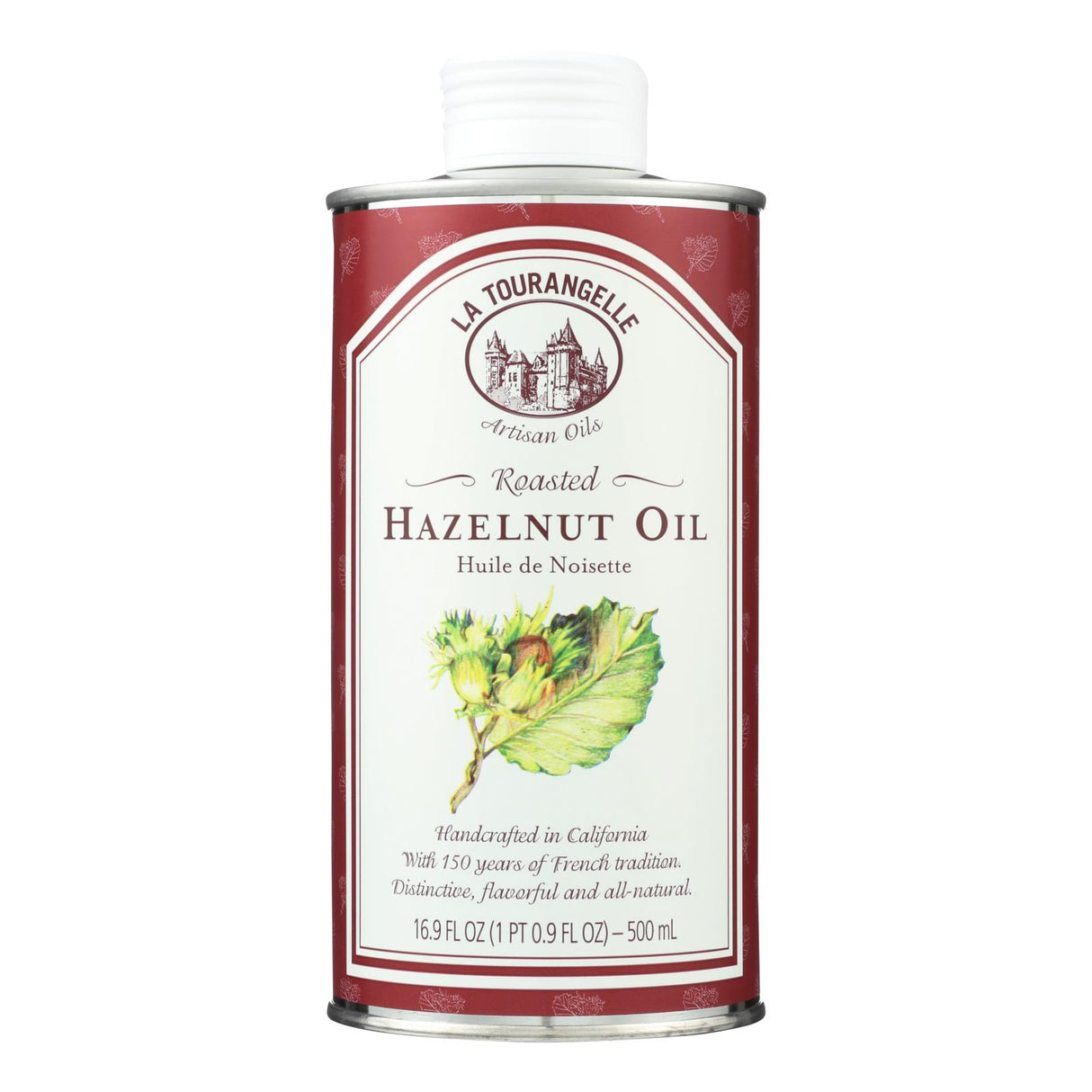 La Tourangelle Roasted Hazelnut Oil, 500 mL (Pack of 6) - Cozy Farm 