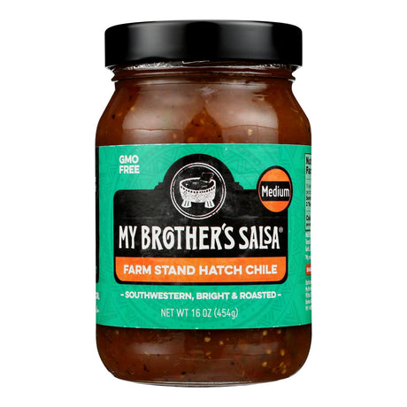 My Brother's Smoked Sweet & Roasted Mild Salsa - 6 Pack of 16 Oz Bottles - Cozy Farm 