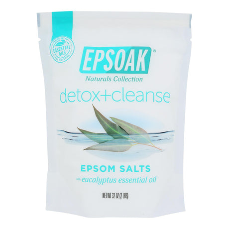 Epsoak Epsom Salt Detox/Cleanse (Pack of 6, 2 lb.) - Rejuvenate & Refresh - Cozy Farm 