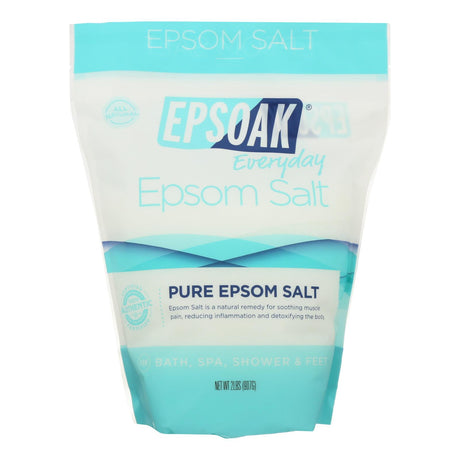 Epsoak Epsom Salt (Pack of 6, 2 lb.) - Unscented Magnesium Sulfate for Relaxation and Muscle Relief - Cozy Farm 