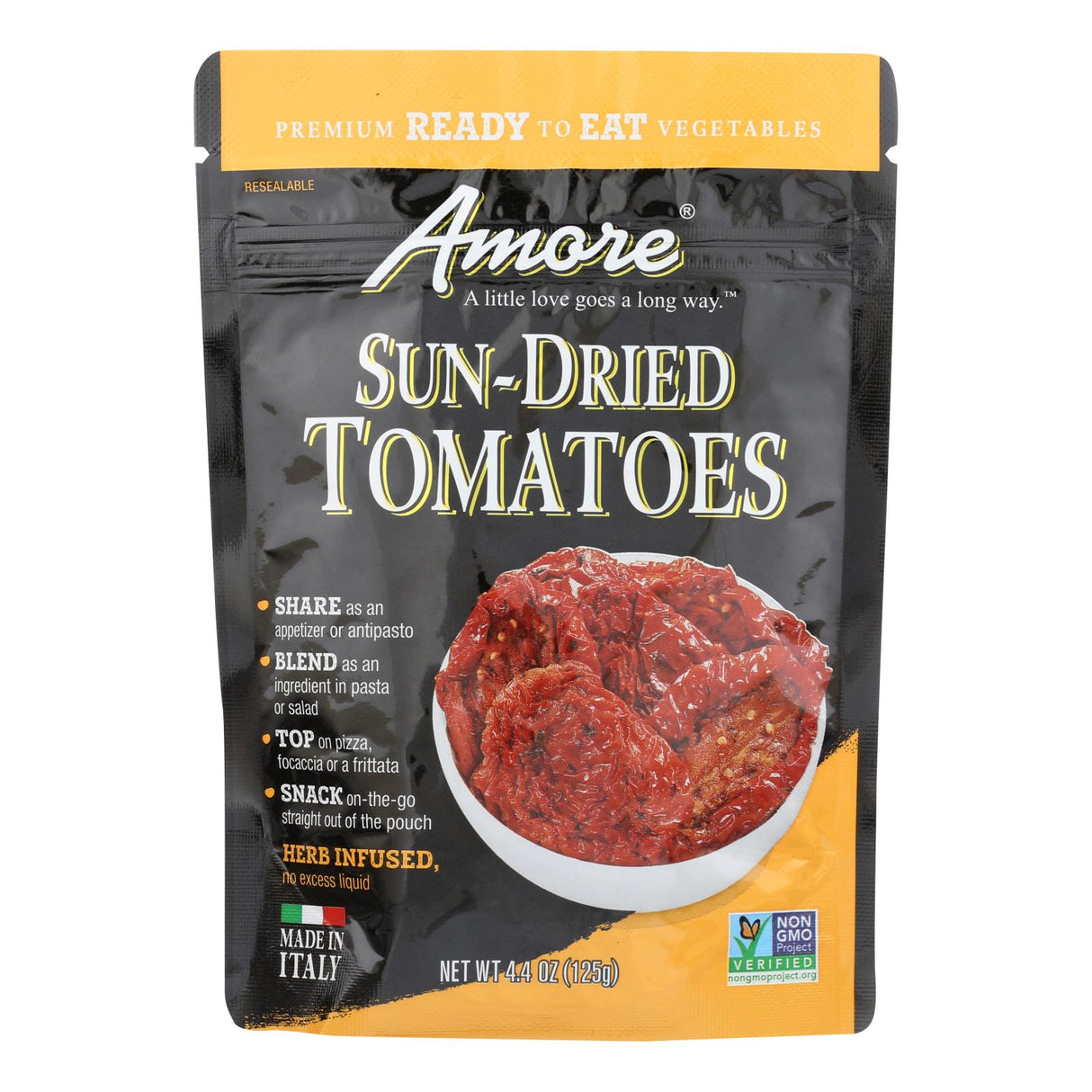 Amore Sun-Dried Tomatoes (Pack of 10) 4.4oz - Cozy Farm 
