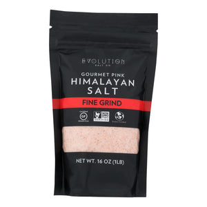 Evolution Salt Himalayan Pink Salt Fine - 6 Pack of 16 Oz - Cozy Farm 