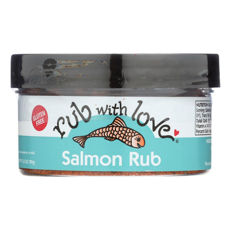 Rub With Love Salmon Spice Rub and Seasoning, 3.5 Oz, Pack of 12 - Cozy Farm 