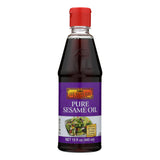 Lee Kum Kee Pure Sesame Asian Cooking Oil - 15 Fl Oz (Pack of 6) - Cozy Farm 