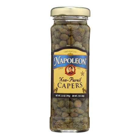 Napoleon Non-Pareilles Gourmet Imported Capers (12-Pack) - 3.5 Oz - Cozy Farm 