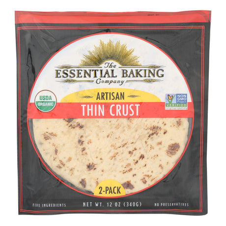 Essential Baking Company Thin Crust Pizza Crust (Pack of 10) - Cozy Farm 