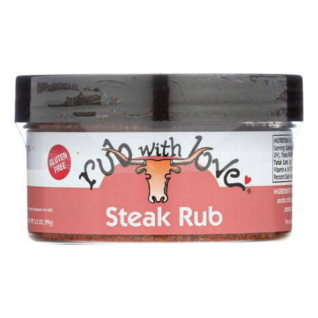 Rub With Love Temperature Regulating Steak Spice Rub/Seasoning (Pack of 12) - 3.5 Oz - Cozy Farm 