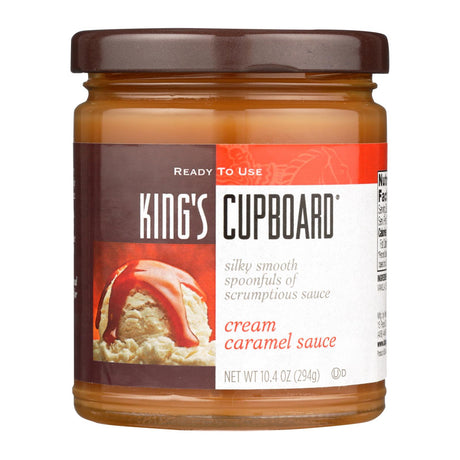 The King's Cupboard Decadent Cream Caramel Sauce (Pack of 12), 10.4 oz - Cozy Farm 