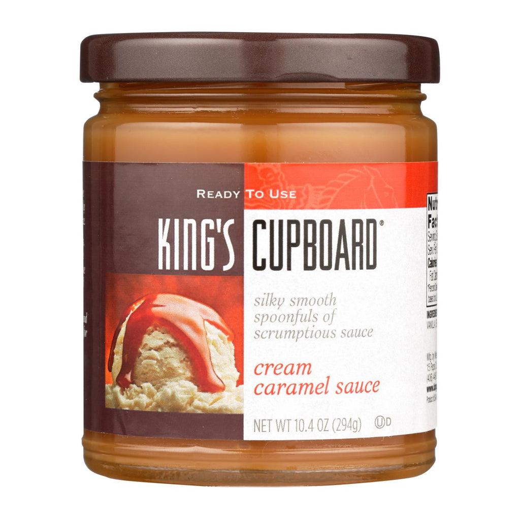 The King's Cupboard Cream Caramel Sauce (Pack of 12) 10.4 Oz - Cozy Farm 