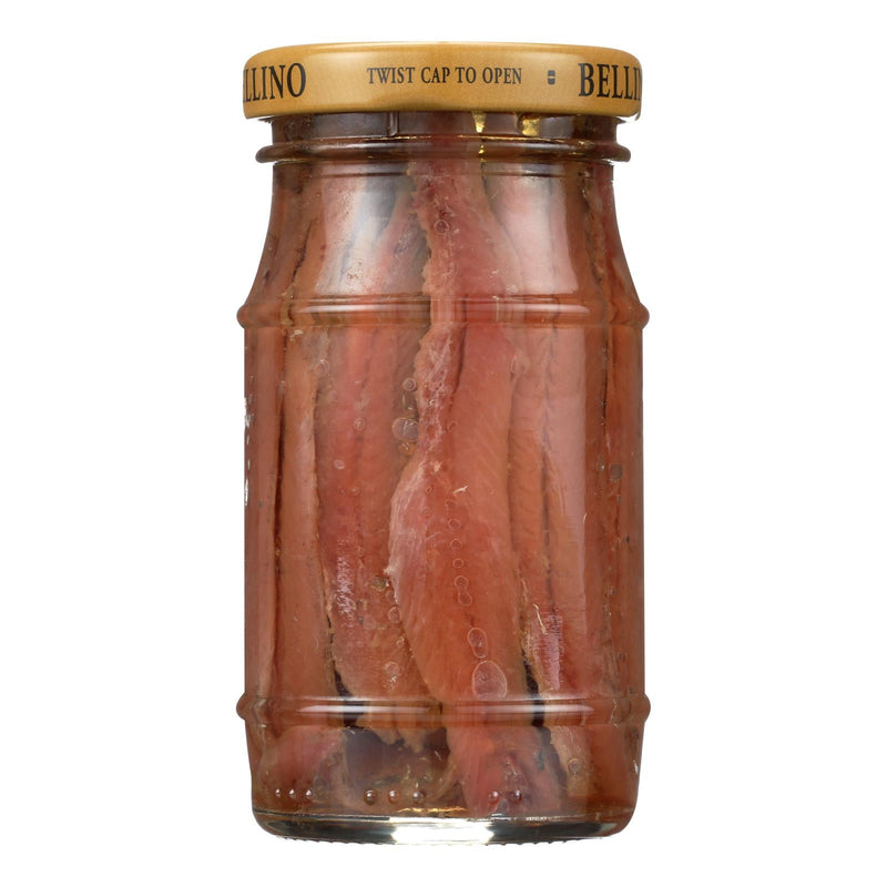 Bellino Anchovies (Pack of 12) - 4.25 Oz in Oil Flat - Cozy Farm 