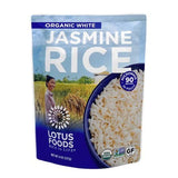 Lotus Foods Jasmine White Rice (Pack of 6 - 8 Oz) - Cozy Farm 