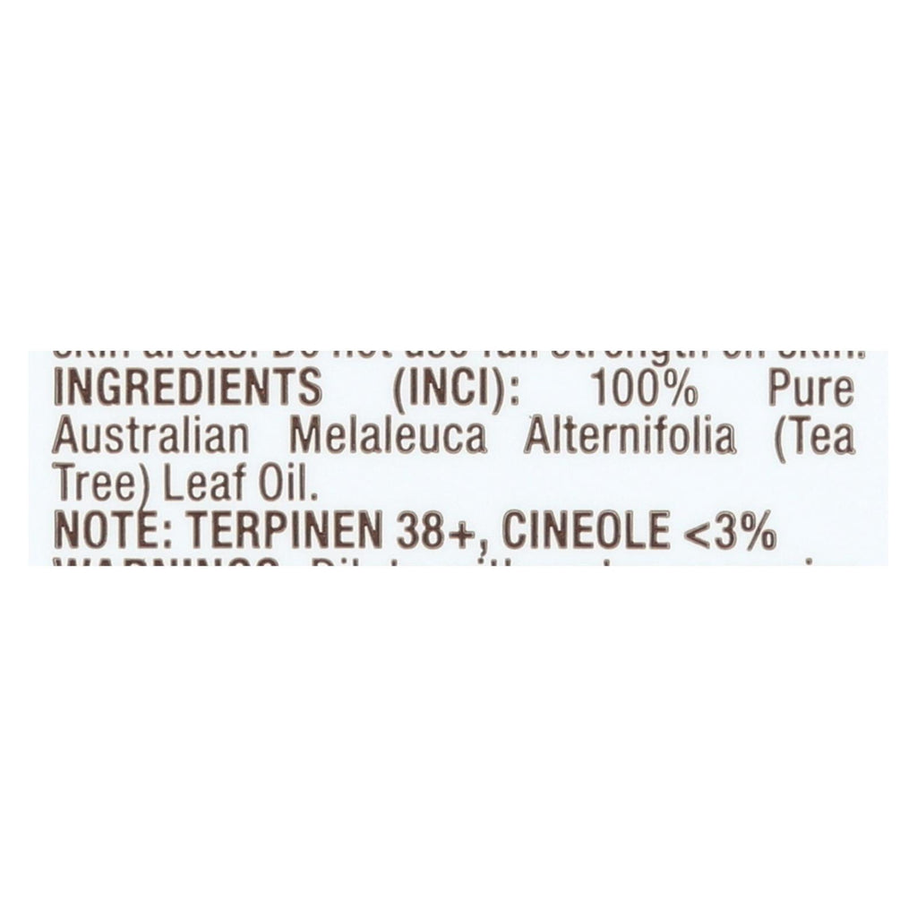 Desert Essence Tea Tree Oil, 100% Australian, 2 Oz - Cozy Farm 