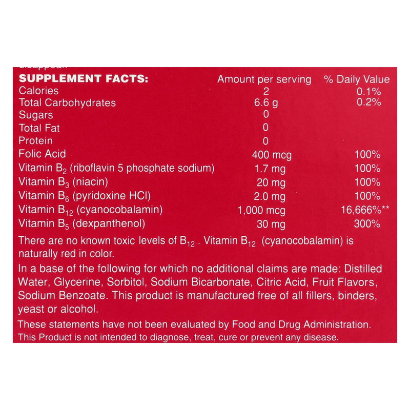 Sublingual B-Total Twin - 2 Fl Oz. - Promotes Energy, Supports Brain Health and Metabolism - Cozy Farm 