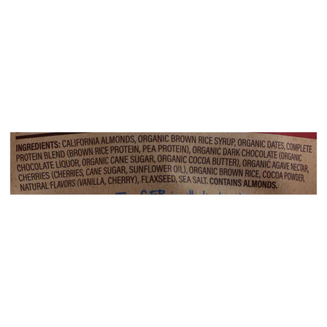 Nature's Bakery Gluten-Free Bites Chocolate Cherry Almond (Pack of 6 - 4 Oz. Per Bite) - Cozy Farm 