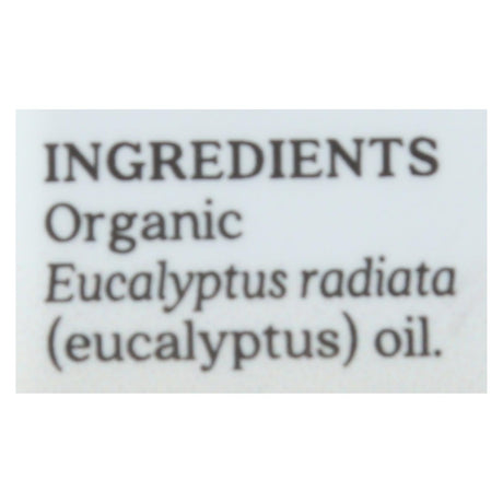 Aura Cacia Organic Eucalyptus Essential Oil, .25 Ounce - Cozy Farm 