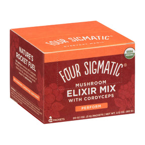 Four Sigmatic Organic Cordyceps Mushroom Elixir - 20 Count - Cozy Farm 