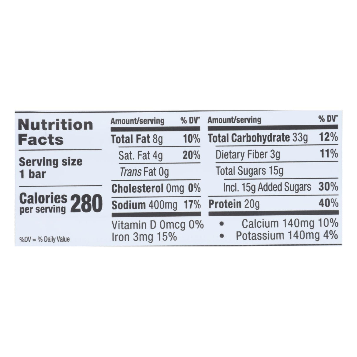 Pro Bar Cookie Dough Core Energy Bar - Case of 12 - 2.46 Oz Each - Cozy Farm 