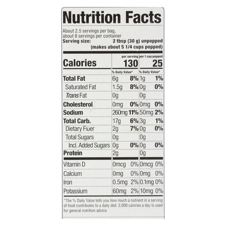 Skinnypop Popcorn - Micro Sea Salt - 3 Bags of 2.8 Oz. - Cozy Farm 