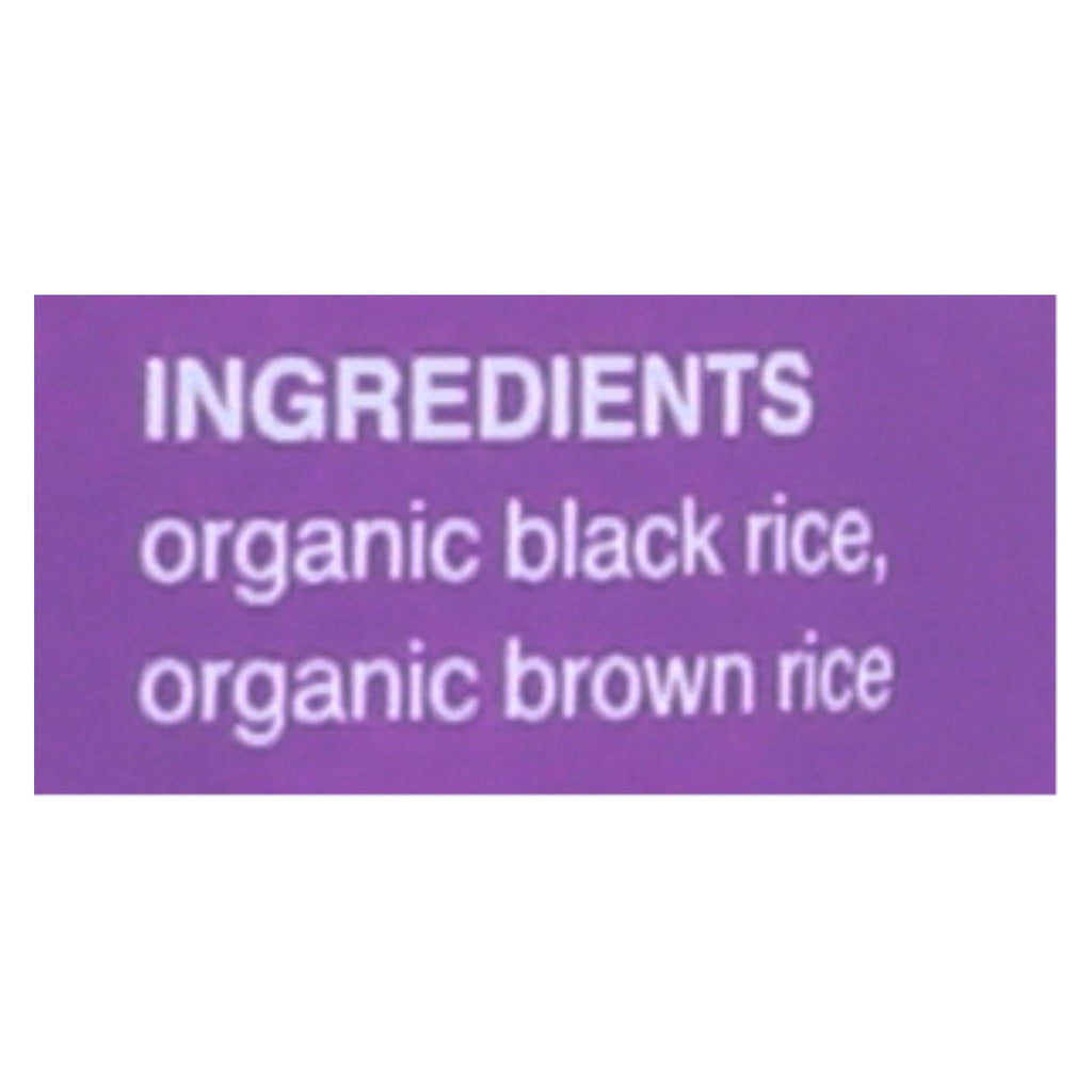 Lotus Foods Organic Forbidden Thai Jasmine Rice, Gluten-Free, Non-GMO, Kosher (Pack of 8 - 8 Oz.) - Cozy Farm 