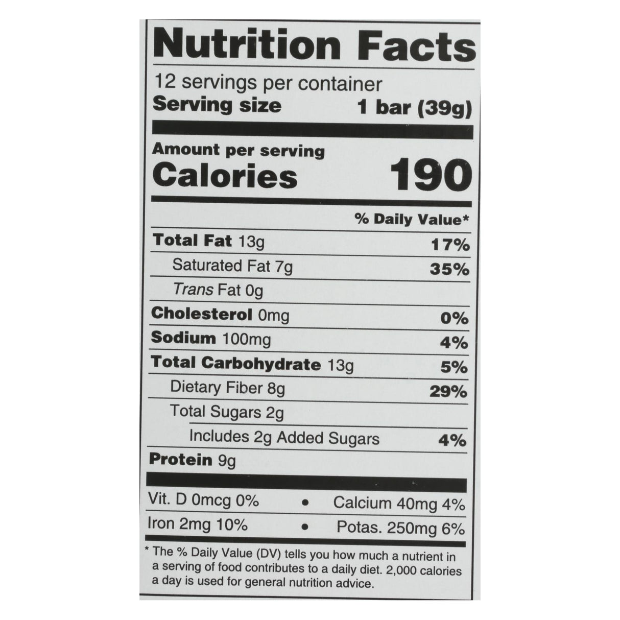 Love Good Fats - Bar Mint Chocolate Chip - Case Of 12 - 1.38 Oz - Cozy Farm 