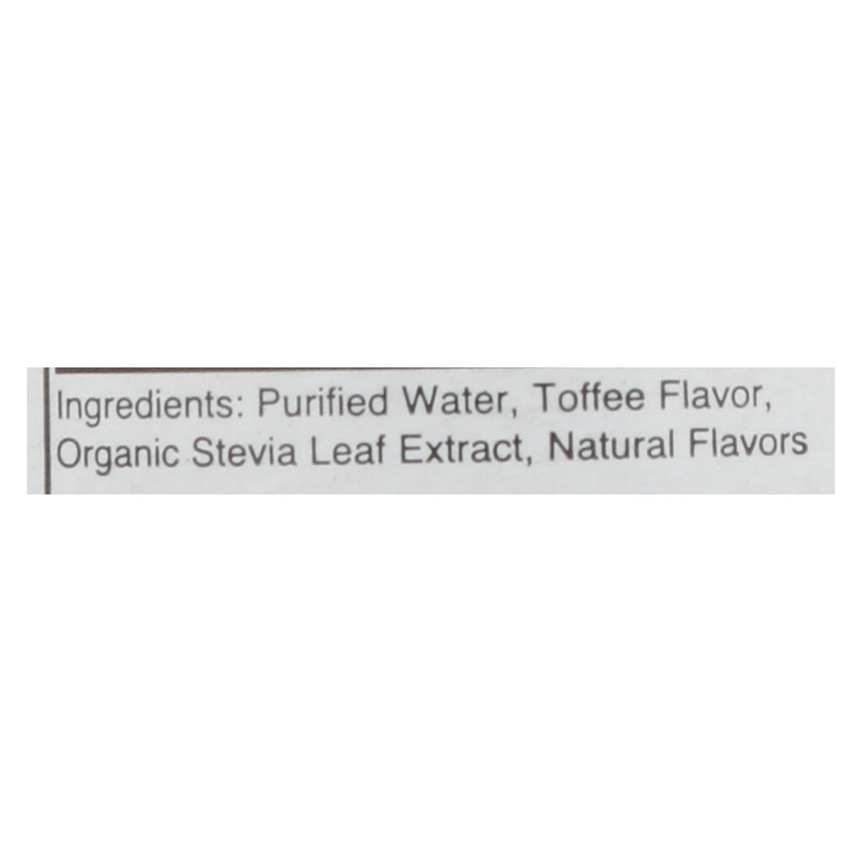 Sweet Leaf English Toffee Liquid Sweetener, 2 Fl Oz - Cozy Farm 