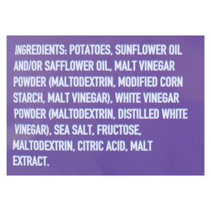 Boulder Canyon Kettle Chips Malt Vinegar and Sea Salt (12 Pack - 5 Oz. Each) - Cozy Farm 