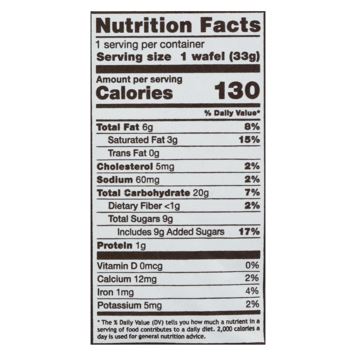 Rip Vanilla Wafels - Snickerdoodle Wafels, 1.16 oz, Case of 12 - Cozy Farm 