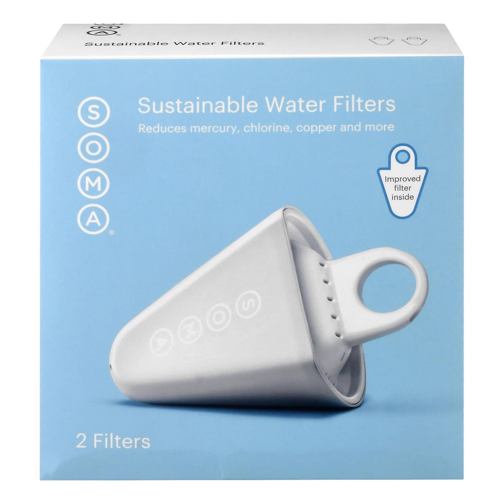 Soma - Filters Replacement Ver 3 - Case Of 8 - 2 Ct - Cozy Farm 