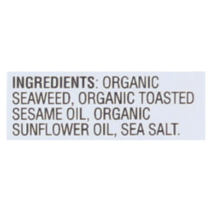Gimme Organic Roasted Sesame Case of 12 - 0.35 Oz. - Cozy Farm 