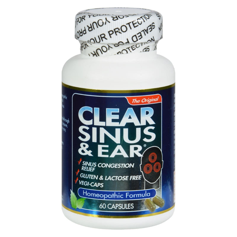 Clear Products Clear Sinus and Ear, 60 Capsules - Cozy Farm 