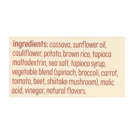 From The Ground Up Salt & Vinegar Cauliflower Chips (12 x 3.5 Oz.) - Cozy Farm 