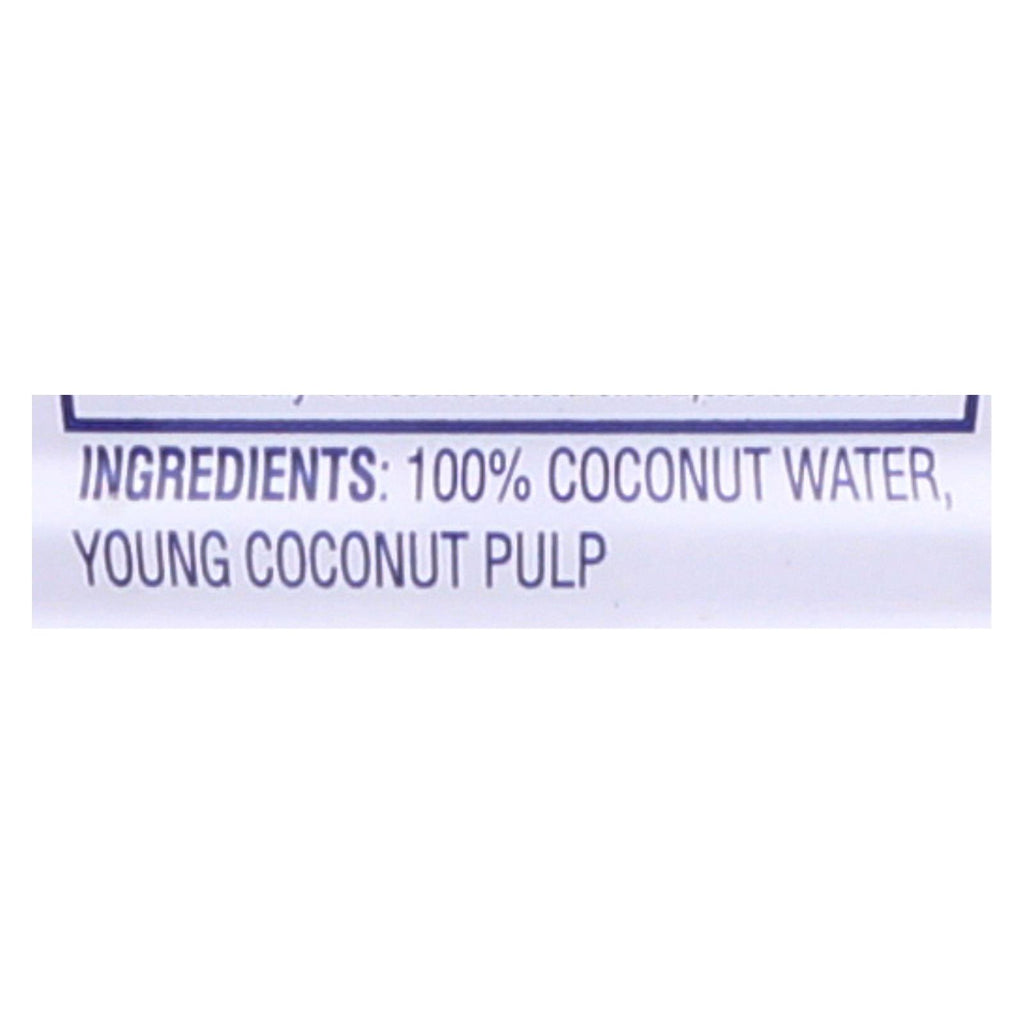 Pure Coconut Water with Pulp (Pack of 12 - 17.5 Fl Oz.) - Cozy Farm 