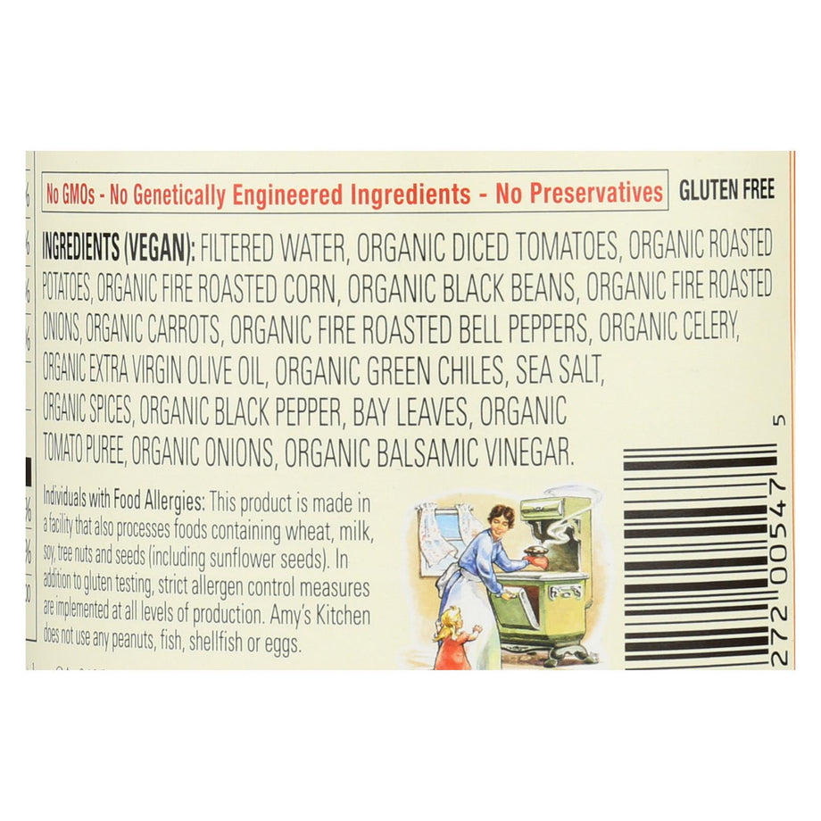 Amy's Organic Gluten Free Low Fat Chunky Vegetable Soup - 14.3oz