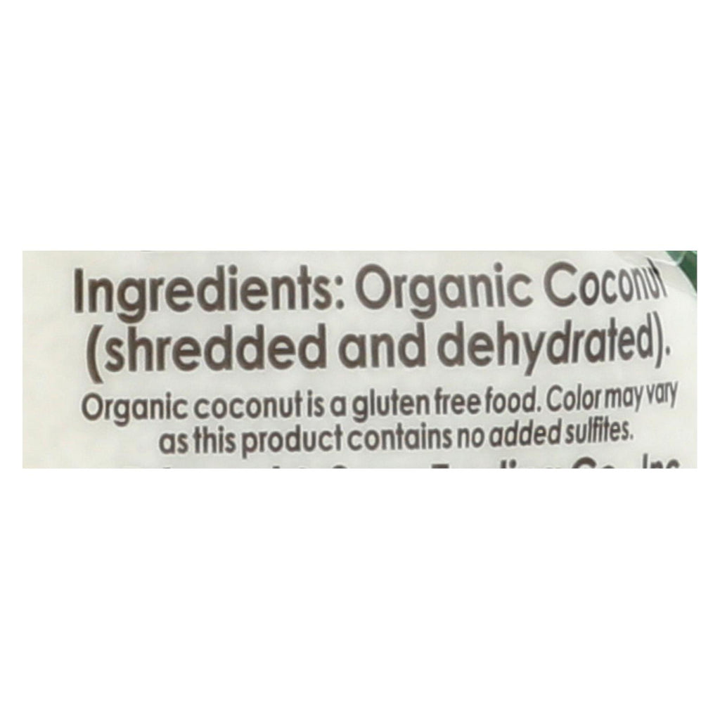 Let's Do Organics Organic Lite Shredded Coconut (Pack of 12 - 8.8 Oz.) - Cozy Farm 