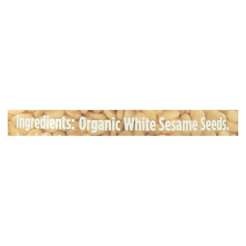 Organic Sesame Seeds, White, 3-Pack (2 Oz. Each) by Spicely Organics - Cozy Farm 