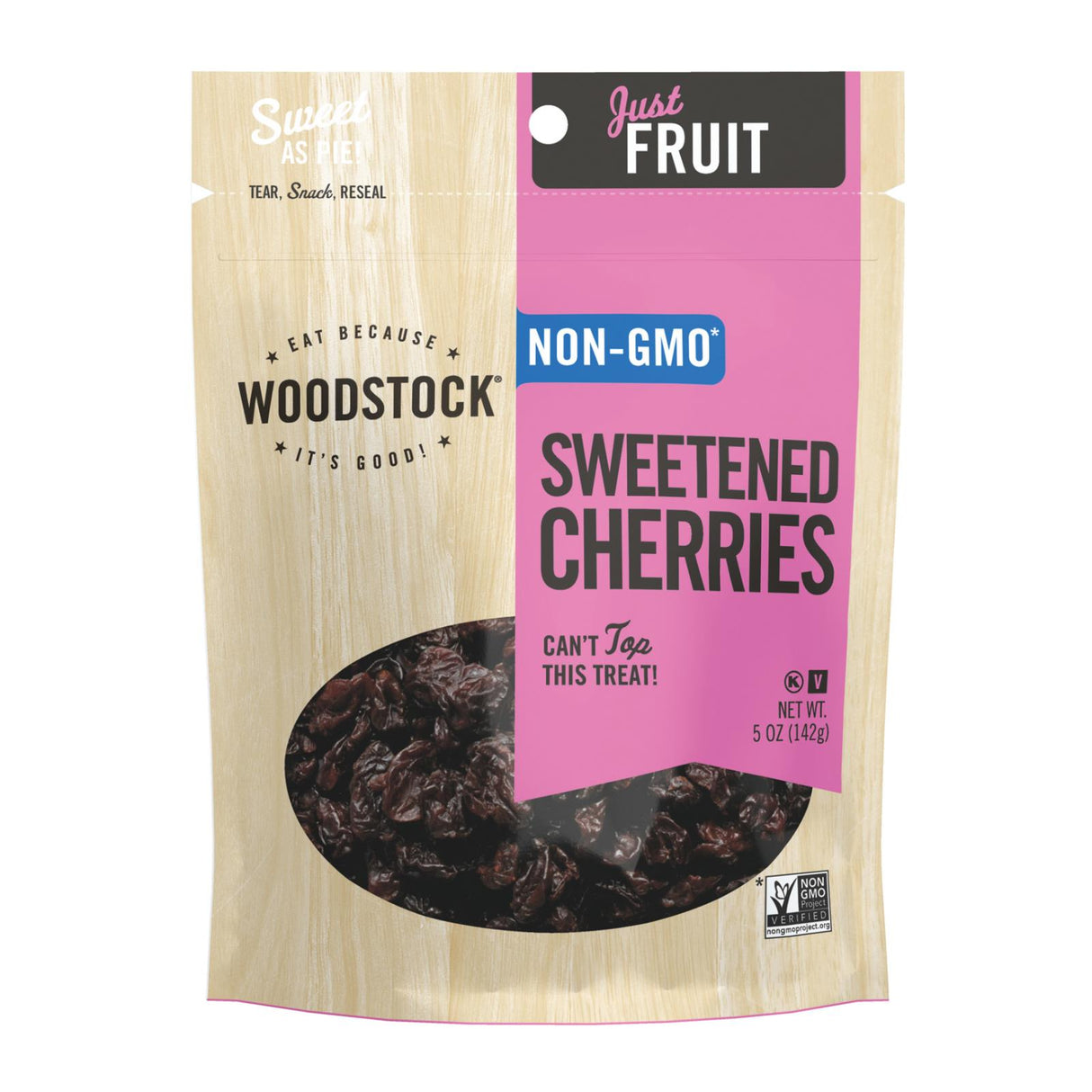 Woodstock Sweetened Cherries, 5 oz (Pack of 8) - Cozy Farm 