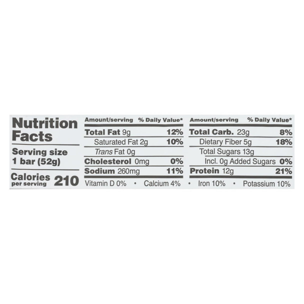 Rxbar - Protein Bar - Chocolate Sea Salt - Case Of 12 - 1.83 Oz. - Cozy Farm 