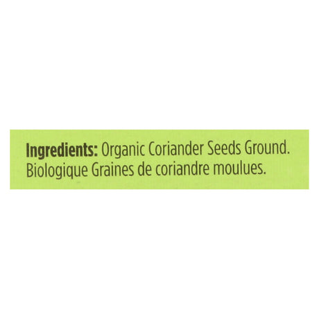 Spicely Organics Organic Ground Coriander (Pack of 6, 0.45 Oz. Each) - Cozy Farm 