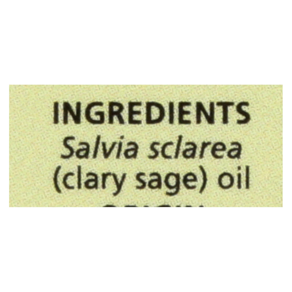 Aura Cacia Essential Oil Clary Sage (0.5 Fl Oz) - Cozy Farm 
