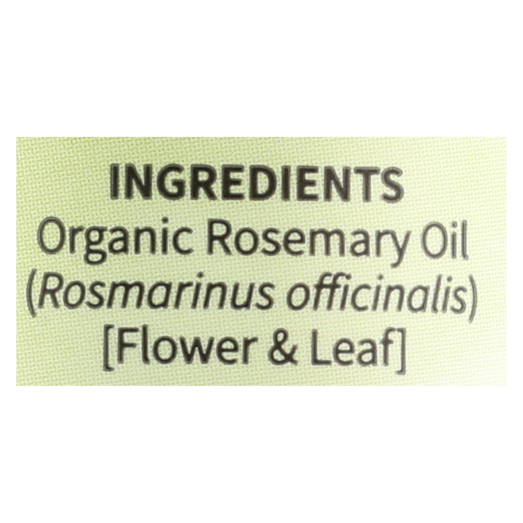 Garden of Life Essential Oil Rosemary (Pack of 0.5 Fl Oz) - Cozy Farm 