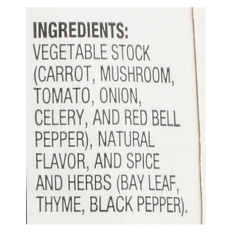 Kitchen Basics Vegetable Stock - Case of 12 - 8.25 Fl. Oz. Bottles - Cozy Farm 